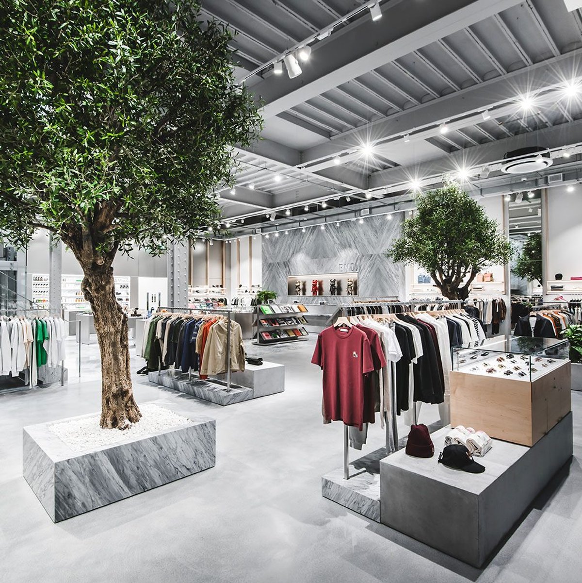 Firesilx replica Tree installations for retail